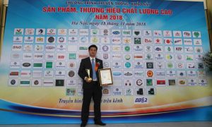 GBN TỰ HÀO ĐẠT TOP SẢN PHẨM THƯƠNG HIỆU CHẤT LƯỢNG CAO NĂM 2018